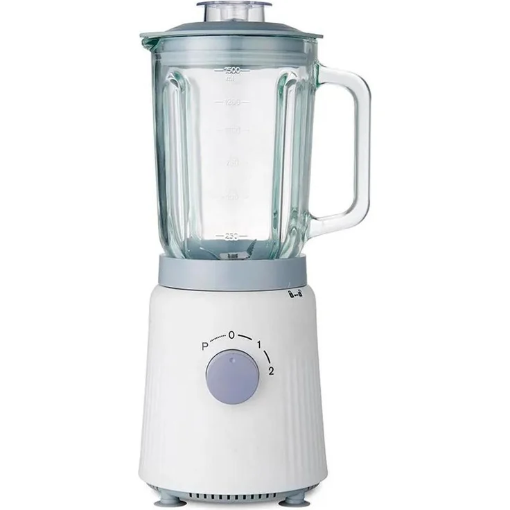 Maestro MR-571, Standmixer mit 1200 W, 1,5 L Glaskrug und Pulsfunktion, weiss