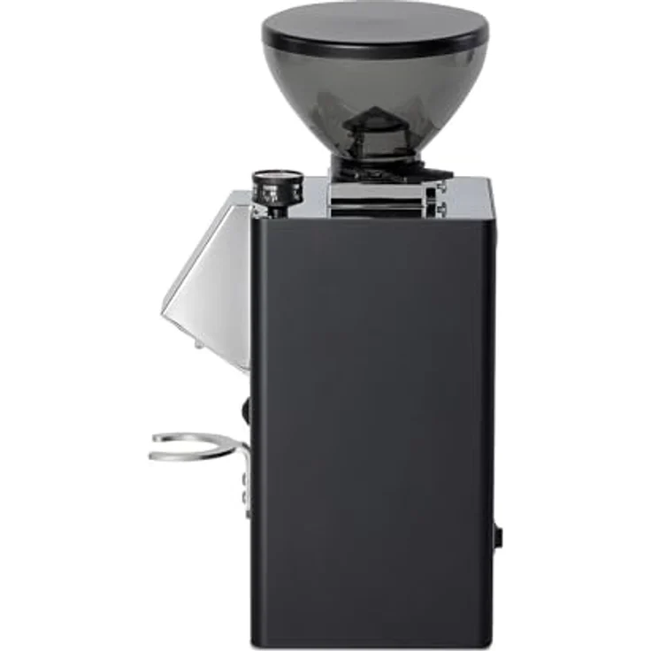 La Pavoni Kaffeemühle Nuovo Kube Mill nero, Elektrische Kaffeemühle mit verstellbarem Mahlgrad und manueller Funktion – Bild 3