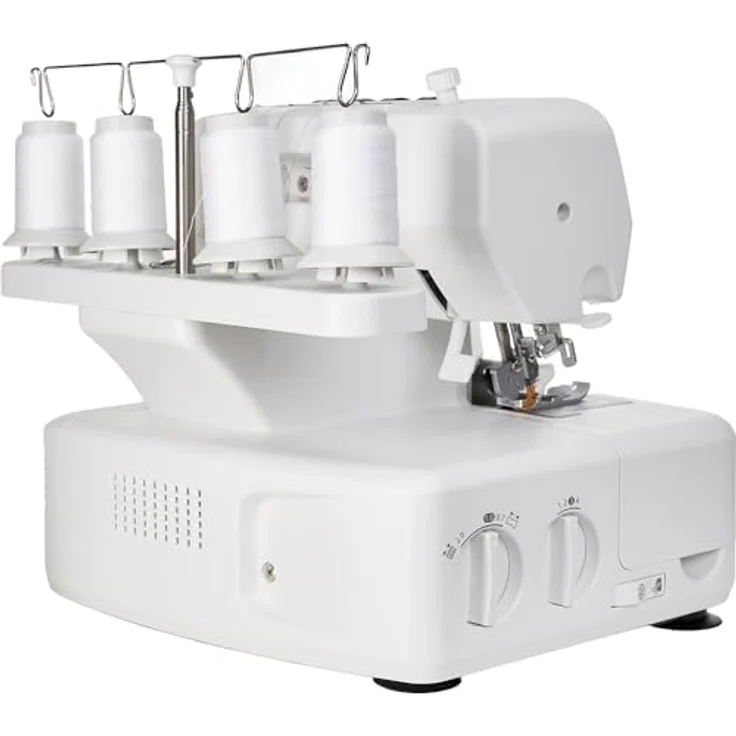 Necchi Overlock-Nähmaschine Necchi Overlock C12 Creator, 12 Stichmuster, 7 mm Stichbreite, robust und zuverlässig – Bild 3