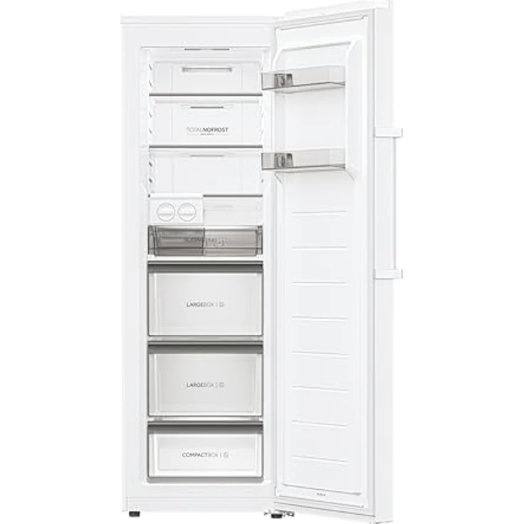 Haier H4F272WDH1 Stand-Gefrierschrank/Instaswitch: Kühlen oder Gefrieren je nach Bedarf/No Frost/Twist Ice Maker/Smart hOn-App/Inverter Kompressor/Nutzinhalt 276 L/Weiß – Bild 2