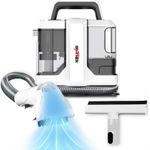 "Grafner Wasch-Sauger mobiler Waschsauger 450 Watt mit Lanze & Saugwischer, beutellos, 450 W, weiß"