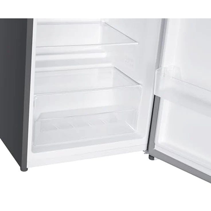 homeX CS2422E-S Kühlschrank ohne Gefrierfach, 242 Liter, freistehend, silber, 143 cm hoch, leise 37 dB, mechanische Temperaturregelung, 5 verstellbare Ablagen – Bild 15