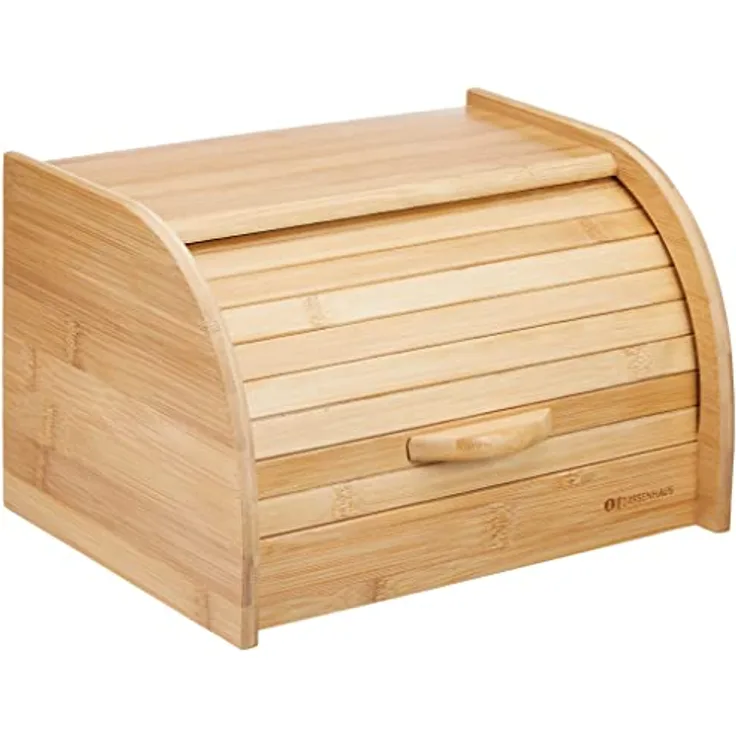 Zassenhaus Brotkasten Bambus 27 x 20 x 17 cm, Braun