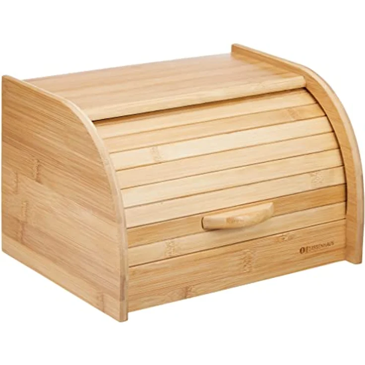 Zassenhaus Brotkasten Bambus 27 x 20 x 17 cm, Braun – Bild 1