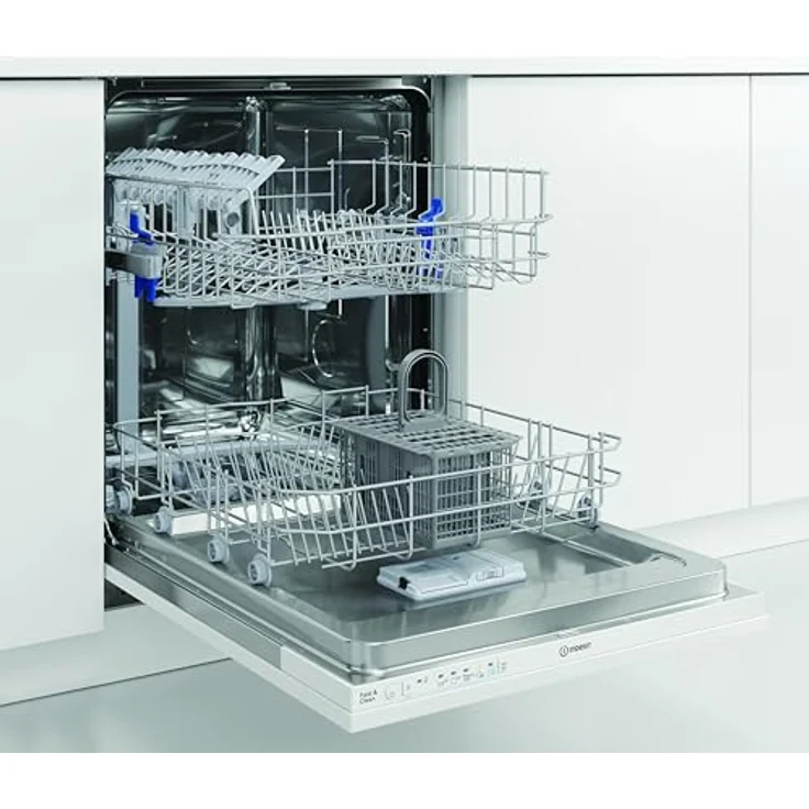 Indesit IN2IE14CNP80, Voll integrierter Geschirrspüler für 14 Maßgedecke, 60 cm, 49 dB, Energieeffizienzklasse E – Bild 6