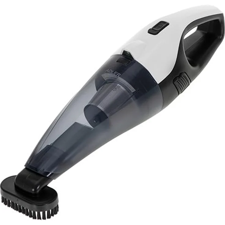 Adler Handstaubsauger AD 7059 Autostaubsauger, Akku Handstaubsauger mit LED-Licht, weiß/schwarz – Bild 2