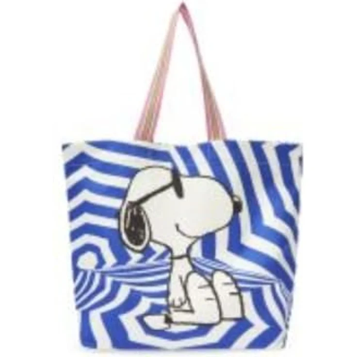 Codello Shopper mit Snoopy-Motiv, strapazierfähiges Canvas und großzügigem Platzangebot – Bild 2