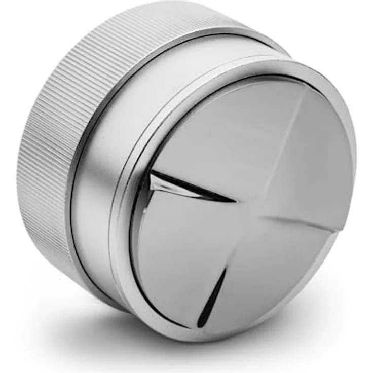 Eureka Verstellbarer Nivellierer, 58,3 mm Espresso-Verteiler, ergonomisch, olivgrün, Edelstahl-Basis, handgefertigt in Florenz – Bild 2