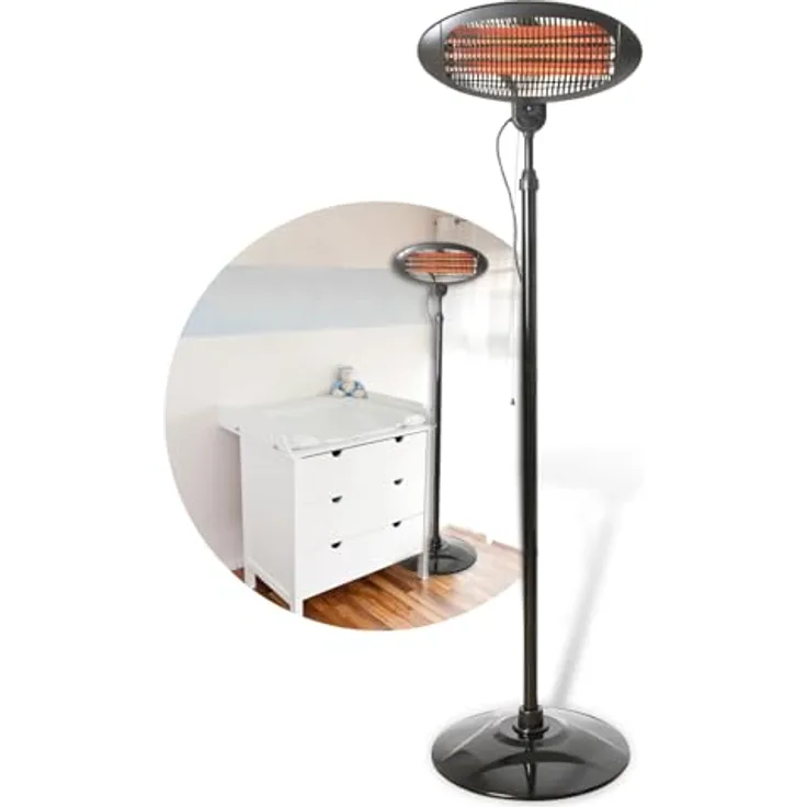 H+H BS 55 Wickeltisch Heizstrahler #98759