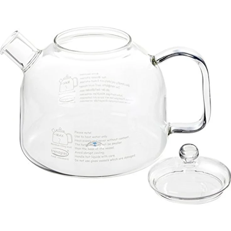 Trendglas Jena Wasserkocher Borosilikat Glas 1,75 L Teekanne Wasserkessel Kanne – Bild 4