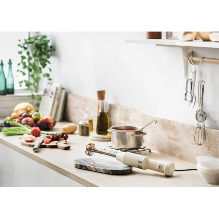 KitchenAid Stabmixer 5KHBV83EAC, kabelgebunden, 180 W, kompakt und leicht in Almond Cream – Bild 2