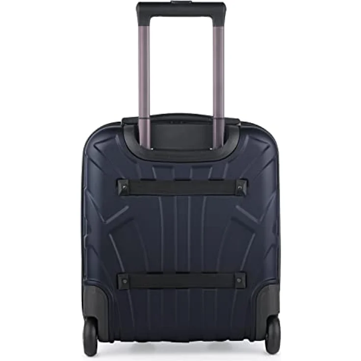 suitline Kleiner Koffer 45x36x20 cm, Easyjet Freigepäck Underseat Handgepäck, Bordgepäck Trolley leicht, 30 Liter, ABS Hartschale, Dunkelblau – Bild 5