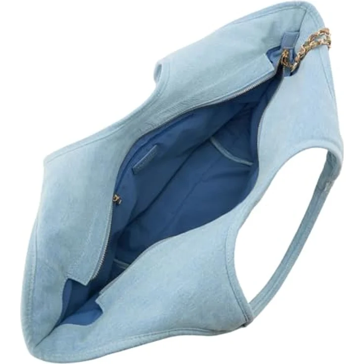 Seidenfelt Huuvari Shopper Tasche, 57 cm, blau, 100% Polyurethan – Bild 3