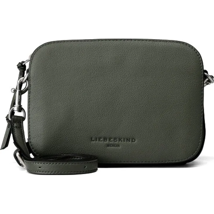Liebeskind Luka Umhängetasche, 100% Leder, 20 cm x 7 cm x 14 cm, cypress green