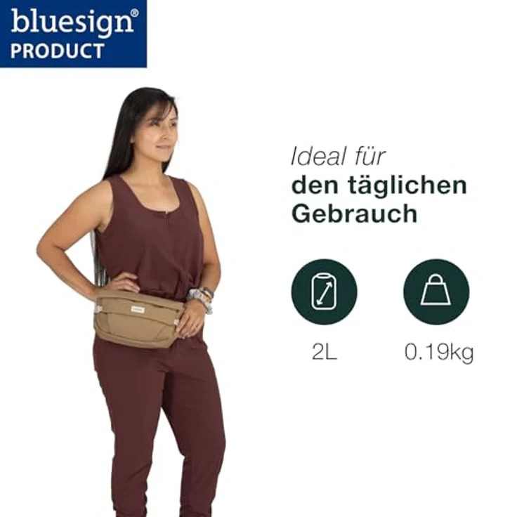 Osprey Arcane Hip Bag, Gürteltasche aus 100% Polyester, 28 cm x 9 cm x 12.5 cm, schwarz – Bild 2