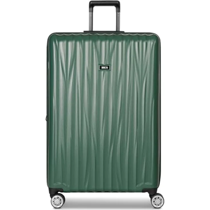 Brics Cervia 2.0, Hartschalenkoffer Trolley L 77 cm, 4 Rollen, Dehnfalte, Grün, (107 l) – Bild 6
