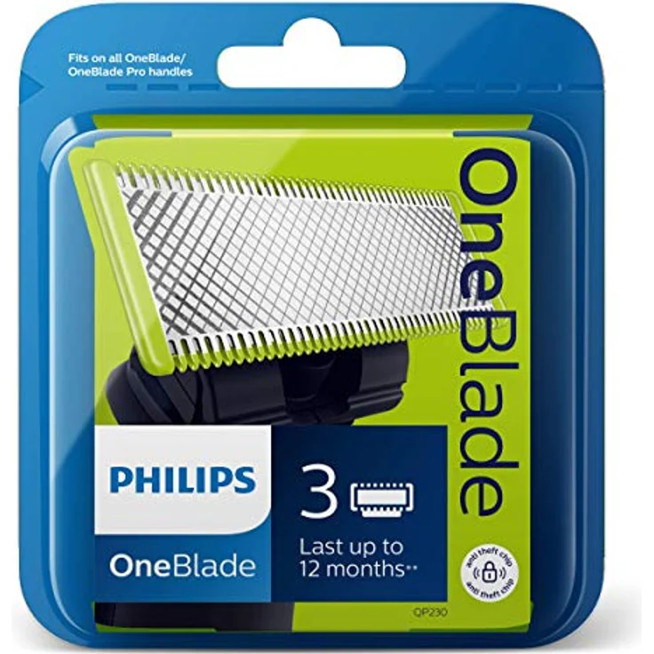 Philips QP230-50 Ersatzklingen für UK-OneBlade, 3 Stück – Bild 2