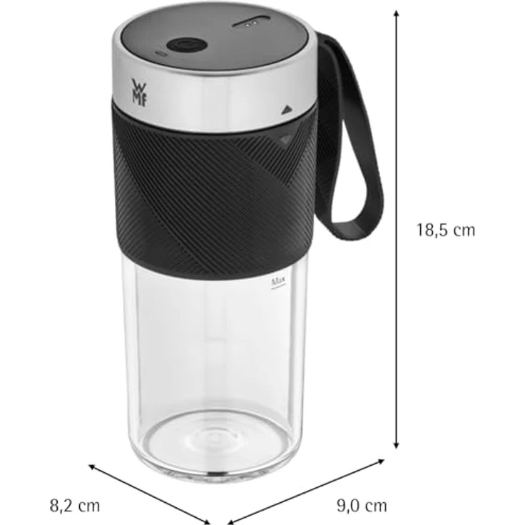 WMF KÜCHENminis Mix On The Go Smoothie-Mixer für unterwegs mit Akku 300ml – Bild 3