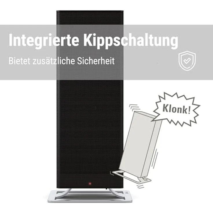 Stadler Form Heizlüfter Anna big mit Temperaturregler, 8 Heizstufen (300-2'00W), Kippsicherung und Automatikmodus, weiss, Heizlüfter – Bild 3