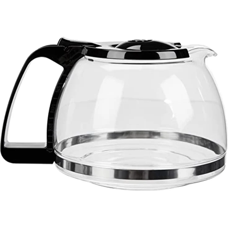Melitta 1023-01 Ersatzkanne aus Glas für Kaffeemaschine Easy II 1023-02, Schwarz, Borosilikatglas, 1.25 liters – Bild 2