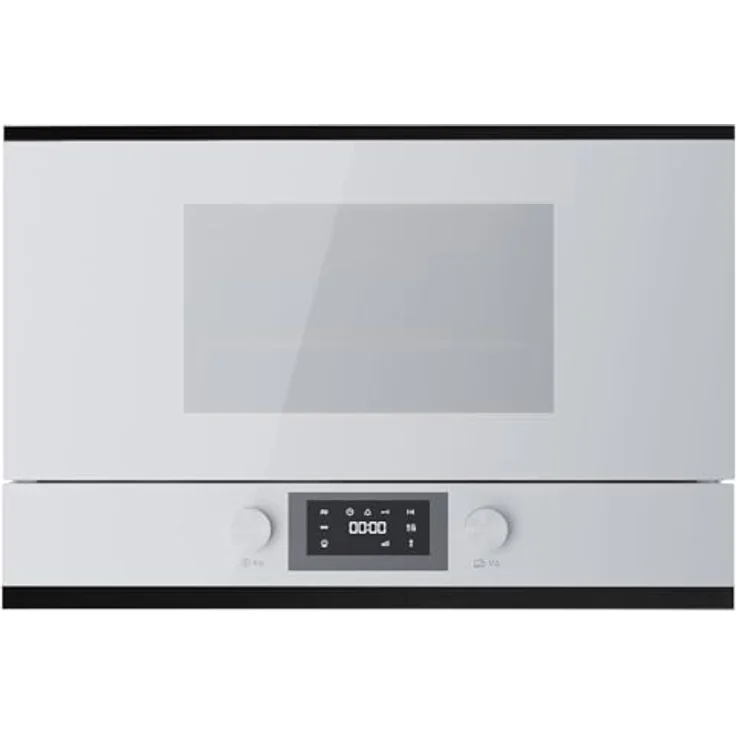 Küppersbusch MR 6330.0 W5 K-Series.3 Einbau-Mikrowelle mit 850 W Leistung, 22 Liter Garraumvolumen, Weiß/Black Velvet – Bild 1