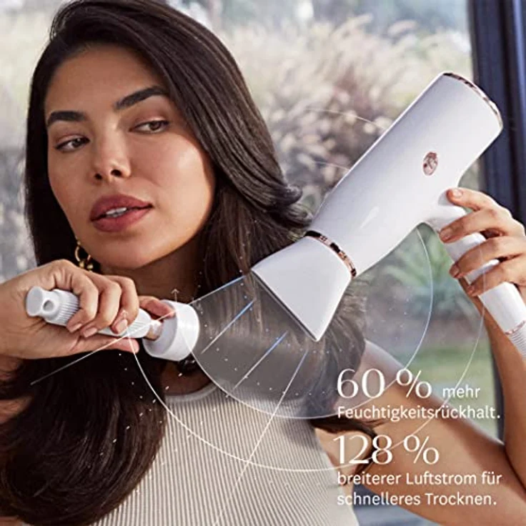 T3 AireLuxe Digital Ionic Professioneller Föhn, schnell trocknend, leicht und ergonomisch, Lautstärke steigernd, Frizz Glättung, mehrere Hitze- und Geschwindigkeitskombinationen – Bild 3