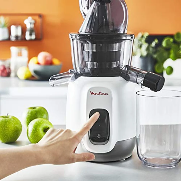 Moulinex ZU600110 Saftpresse, Weiß sehr großer Flaschenhals weiß – Bild 8