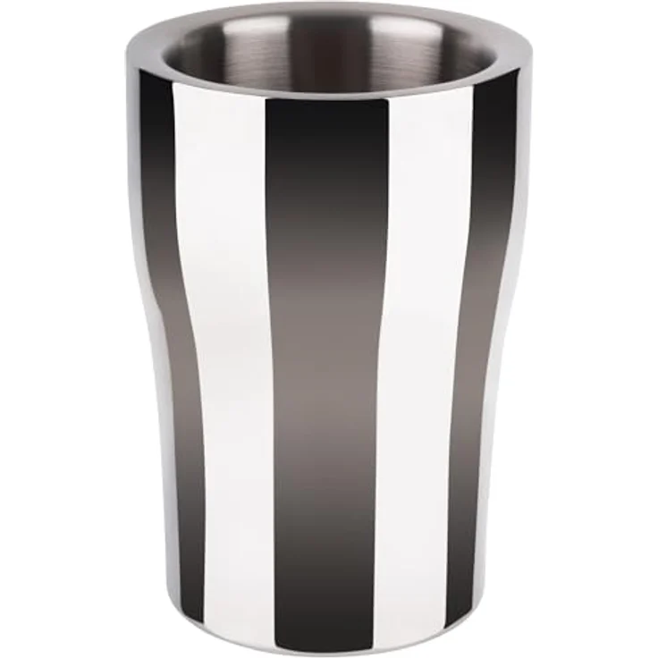 APS 36129 Flaschenkühler, doppelwandig, 18/8 Edelstahl, luxuriöser Edelstahl-Look, silber – Bild 1