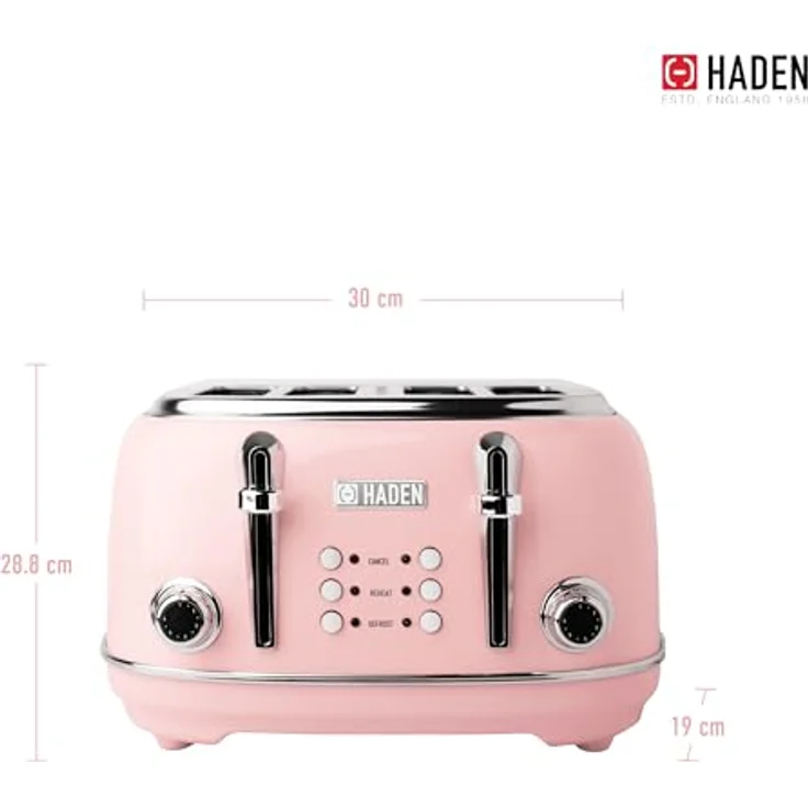 Haden HAD206961, Toaster, Pink – Bild 2