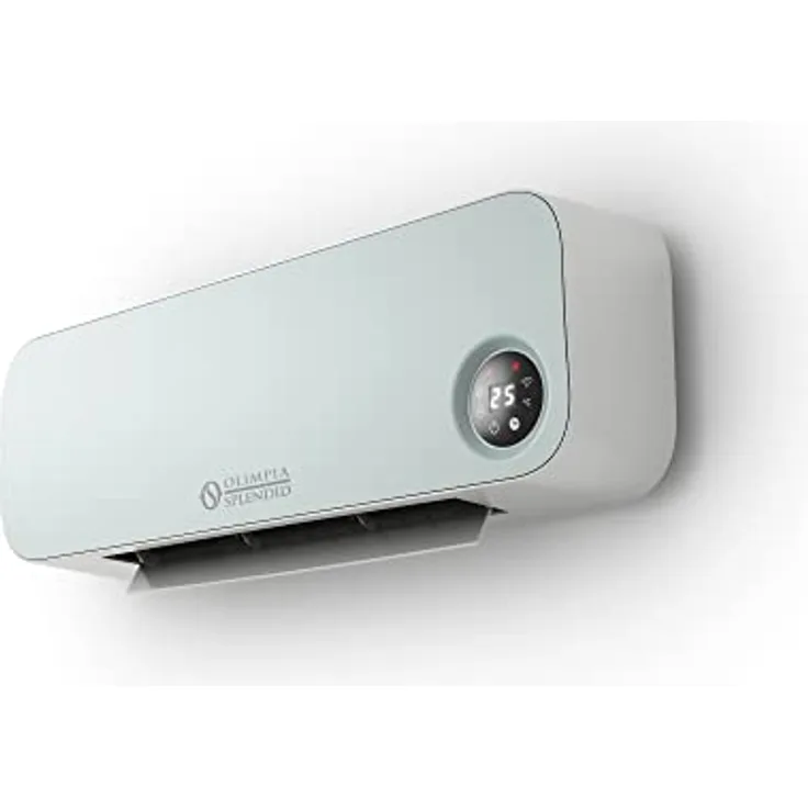 Olimpia Splendid Caldo Sky G, Keramik Heizlüfter für Wandmontage, 2000 W, mit Touchscreen und WLAN, Weiss