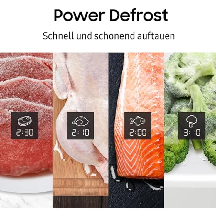 Samsung MICROGOLFOVEN MG32DG4524CTE1, Mikrowelle mit GrillFry Funktion und Edelstahl-Look – Bild 6