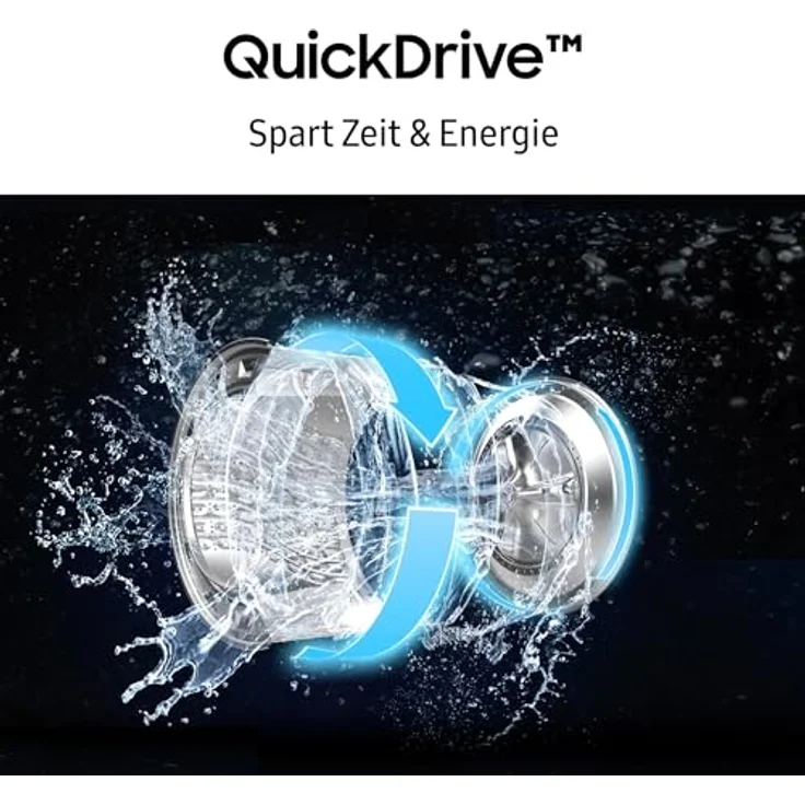 Samsung Waschtrockner WD8400D WD11DB8B85GHU2, 11 kg, 6 kg, 1400 U/min, Frontlader mit Nachlegefunktion, Invertermotor, automatische Dosierfunktion, Wasserschutzsystem, Kindersicherung, Weiß – Bild 5