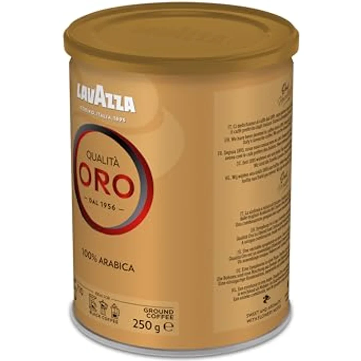 Lavazza Gemahlener Kaffee - Qualità Oro - 1er Pack (1 x 250 g Dose) – Bild 2
