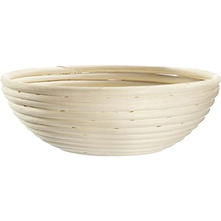 Westmark Gärkörbchen-Set, 2tlg., Gärkörbchen rund + Bezug, Mit Herz, Peddigrohr/Baumwolle, Hellbeige/Beige, 3236227B – Bild 3