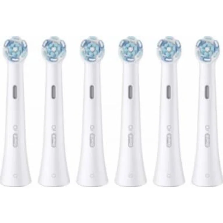 Oral-B, Zahnbürstenkopf, Toothbrush replacement iO Ultimate Clean Heads, For adults, Number of brush heads included 6, White (6 x) – Bild 1