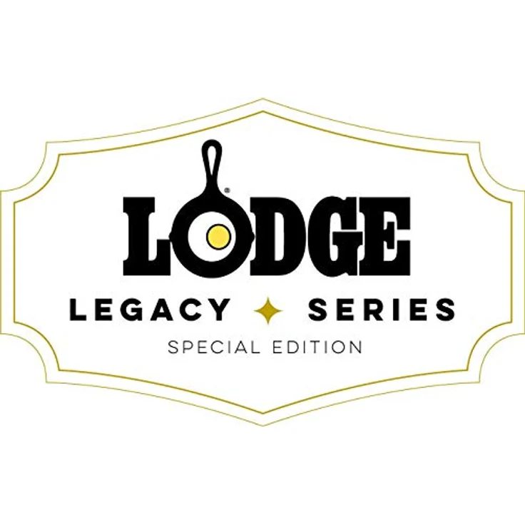 Lodge Legacy Series, geriffelte Kuchenform aus Gusseisen, vorgebrannt und langlebig – Bild 2