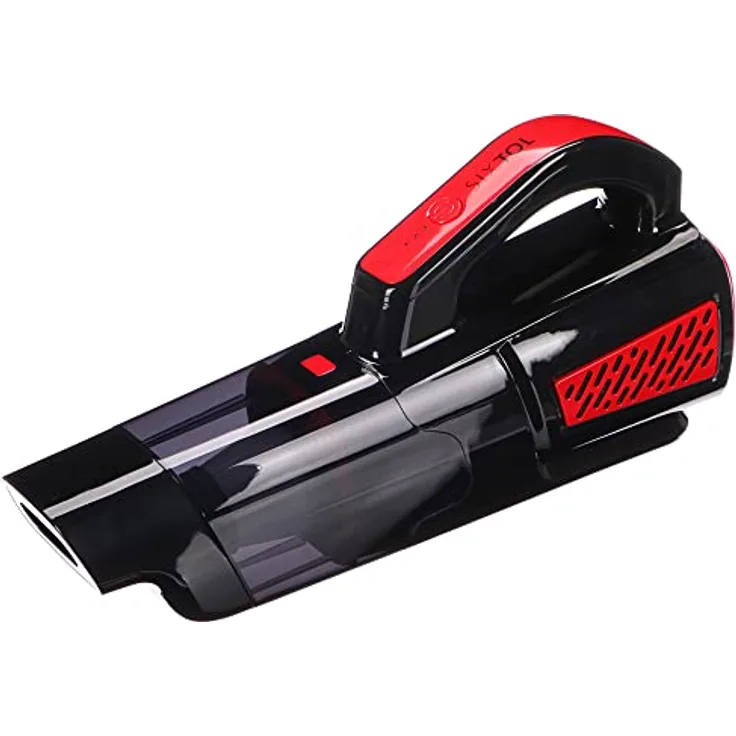 SIXTOL CAR VAC 1 | Kabelloser Handstaubsauger für das Auto| Akku Beutellos | 90W, 10KPa