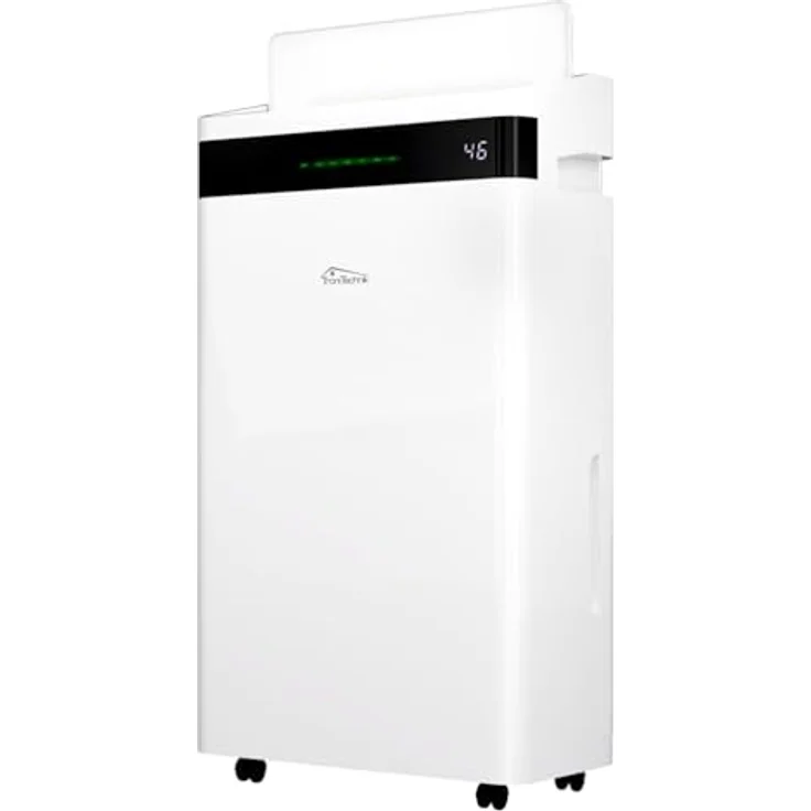 TroniTechnik TT-EF-04, Luftentfeuchter mit 20 l/Tag Entfeuchtungsleistung, WiFi-Steuerung, abnehmbarer Tank, automatische Abschaltung – Bild 7