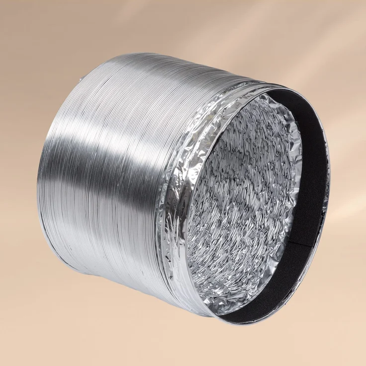 Klarstein Abluftschlauch Zubehör Ersatz Ø15cm, Flexschlauch 150 cm für Dunstabzugshauben