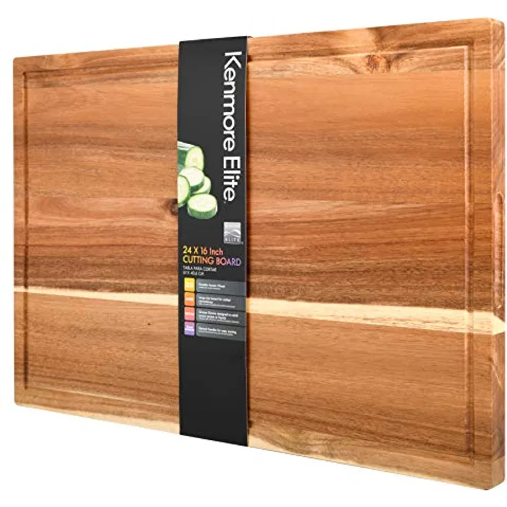 Gibson Kenmore Schneidebrett aus Holz, holz, Akazie, 24x16-inch