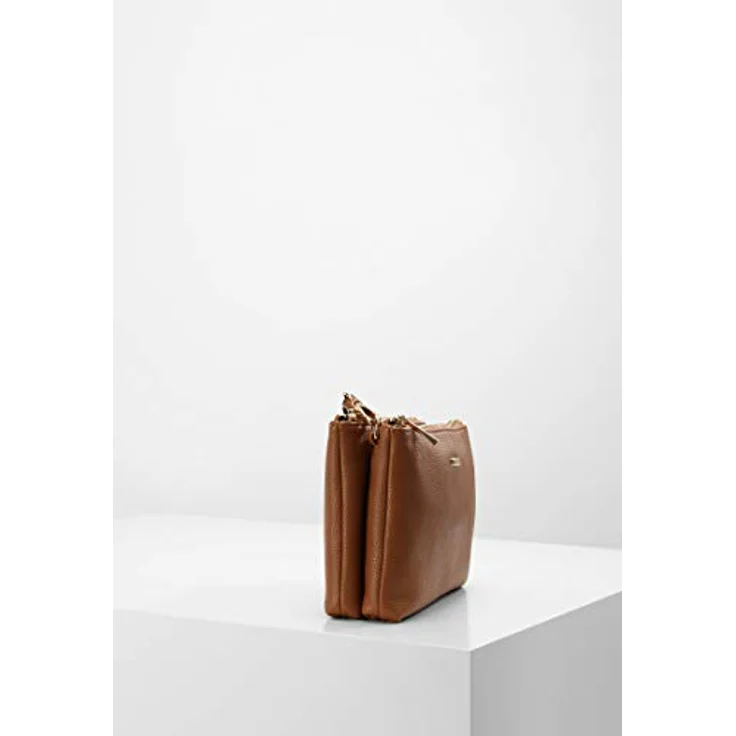 L.Credi Ella Umhängetasche, 14 cm, braun, aus 100% Polyurethan, 24 x 4 x 14 cm – Bild 3