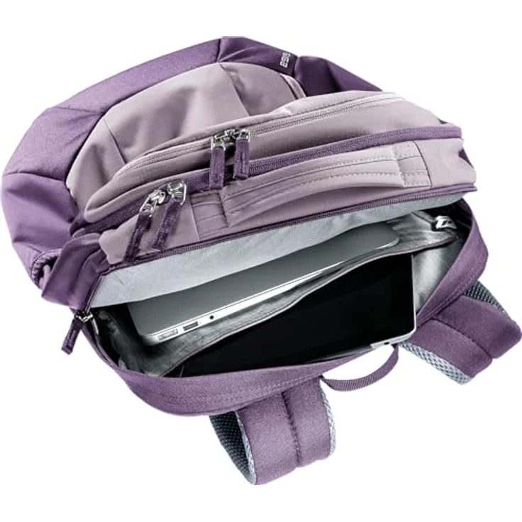 Deuter Giga, Freizeit-/Laptoprucksack mit gepolstertem Laptop- und Tabletfach, lavender-purple – Bild 8