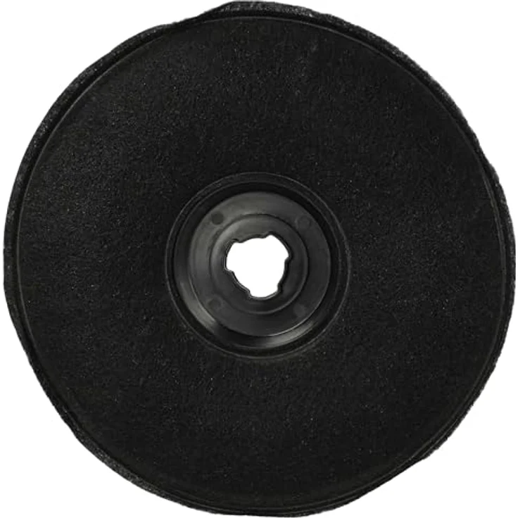 VHBW Aktivkohlefilter kompatibel mit Zanussi Dunstabzugshaube ZHT 630 W/ZHT610W/ZHT610X, rund, schwarz, 23 cm Durchmesser – Bild 4
