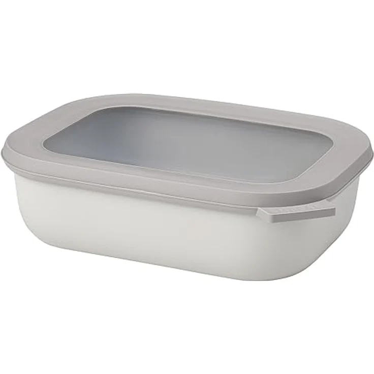 Mepal Multischüssel Cirqula Rechteckig Nordic White – Bild 2
