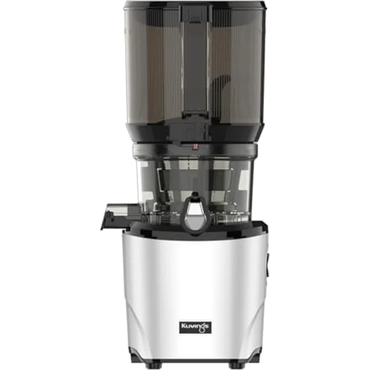 Kuvings AUTO10S Entsafter – Pflegeleichter Slow Juicer mit 3L Fassungsvermögen und 200W Motor (Light Silver) – Bild 2
