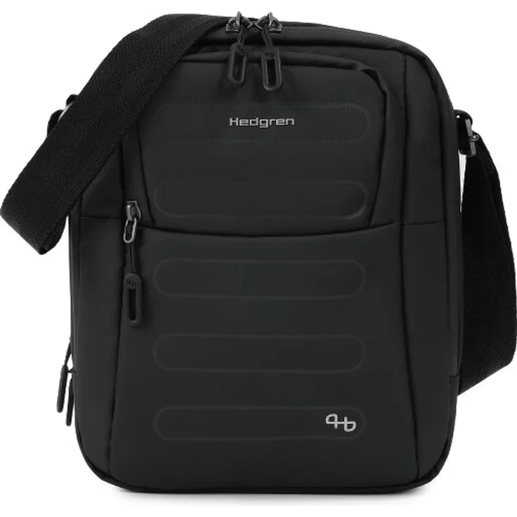 Hedgren Comby Performance Umhängetasche mit RFID Schutz, 21 cm, schwarz, 100% Polyester