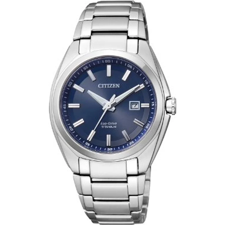 Citizen Armbanduhr Damen Eco Drive Super Titanium EW2210 53L, Analoguhr, 34 mm, silber – Bild 2