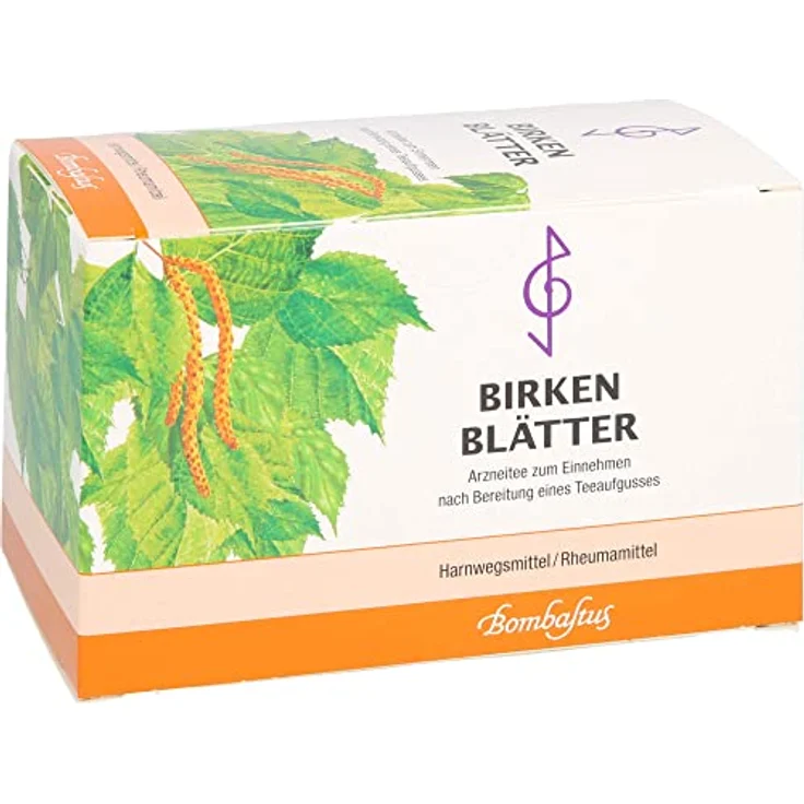 Bombastus Birkenblätter Tee Filterbeutel, 20 x 2 g mit natürlichen Birkenblättern – Bild 4