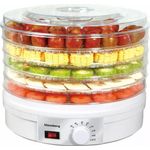 Klausberg FOOD, MUSHROOM AND FRUIT DRYER 350W KLAUSBERG KB-7567, Dörrautomat, Weiss
