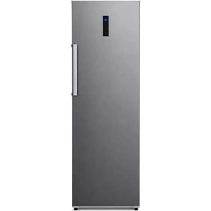 PKM Vollraum Kühlschrank KS359DNFDIX, 359 L, Freistehend, Edelstahl, NoFrost, Tür offen Alarm 39dB – Bild 1